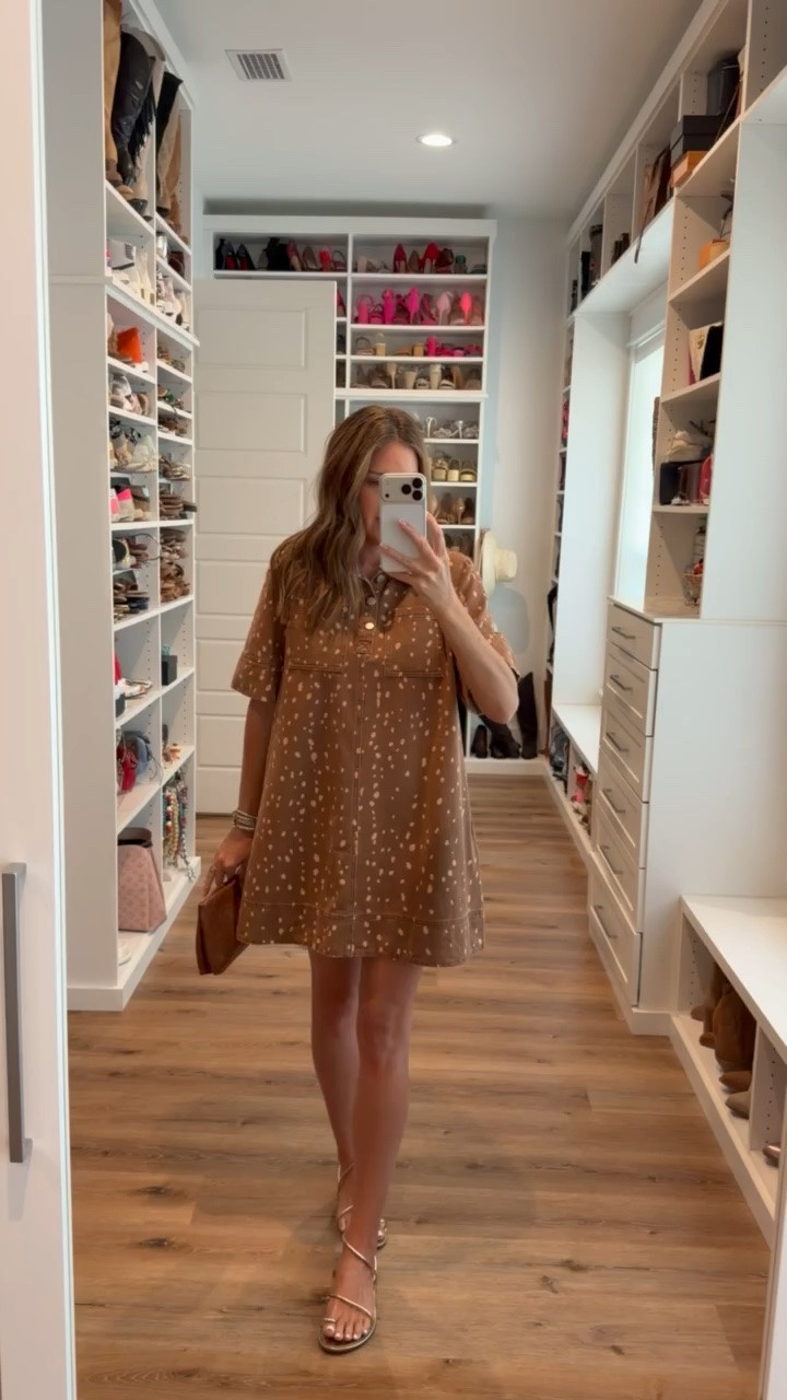In a small dress, clutch, sandals and accessories- fits tts.

#LTKootd #LTKgrwm #LTKSeasonal