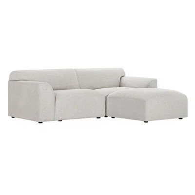 Morell 3-Piece 93'' Upholstered Modular Sofa with Ottoman | Wayfair North America