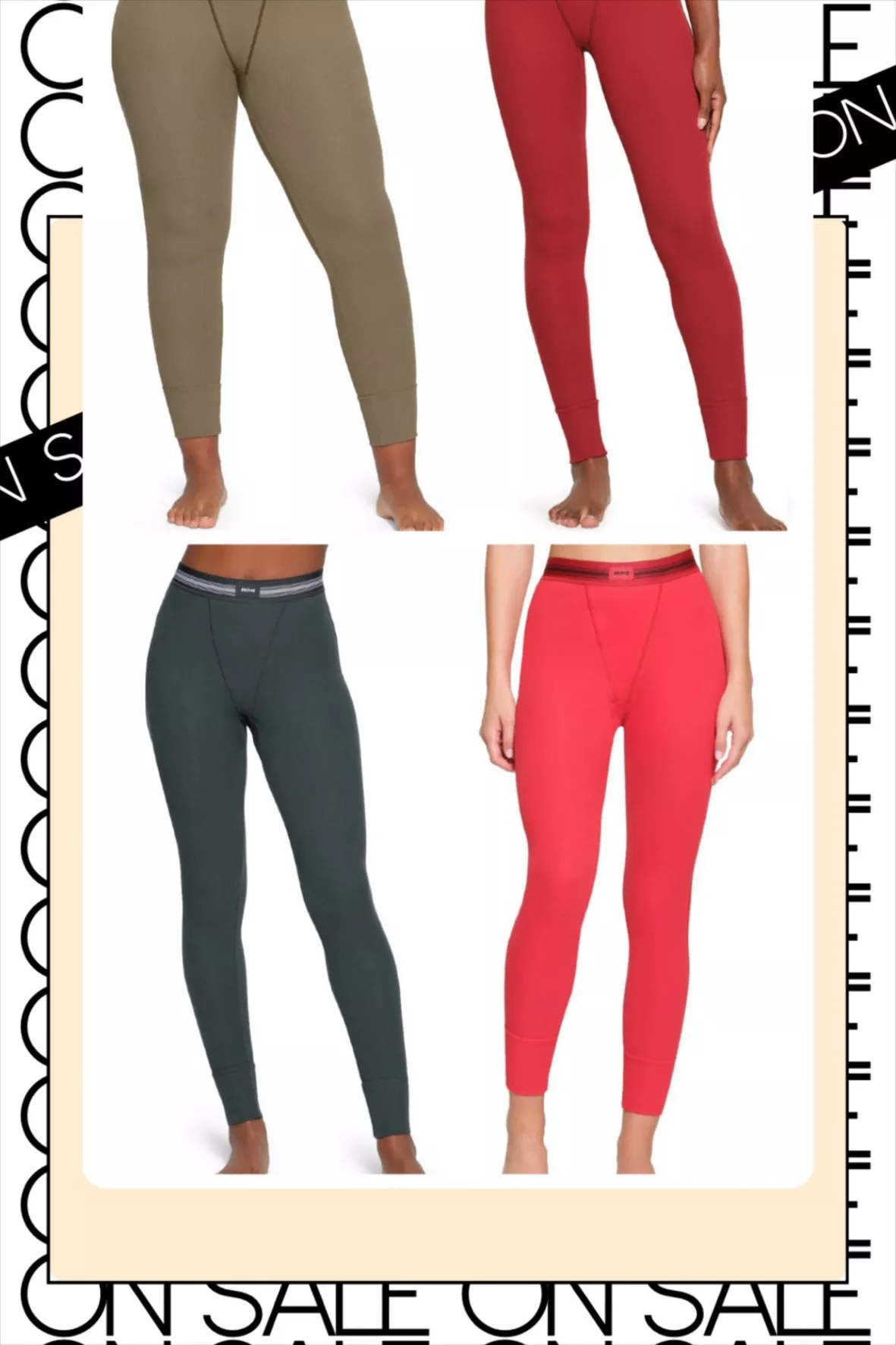 SKIMS Rib Cotton Blend Leggings in … curated on LTK