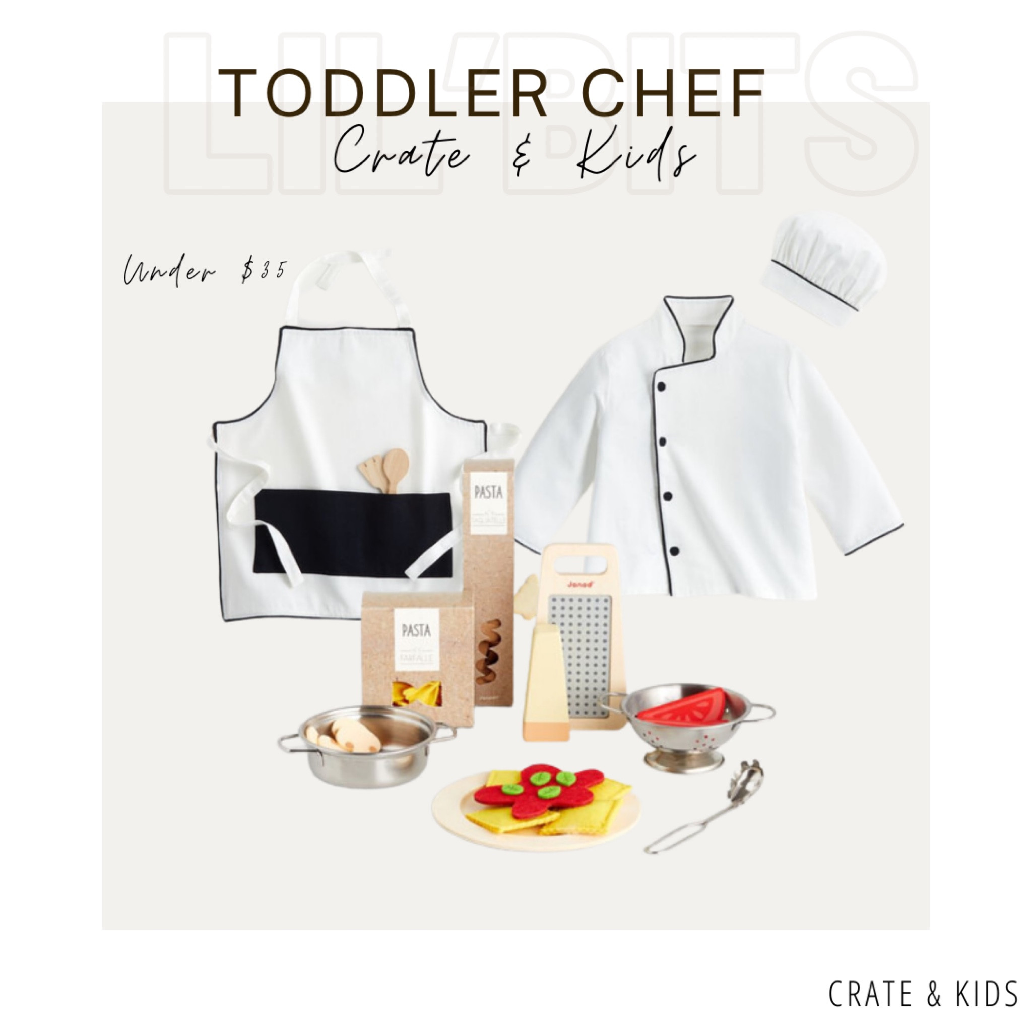 Toddler chef gifts 

#LTKkids #LTKGiftGuide #LTKHoliday