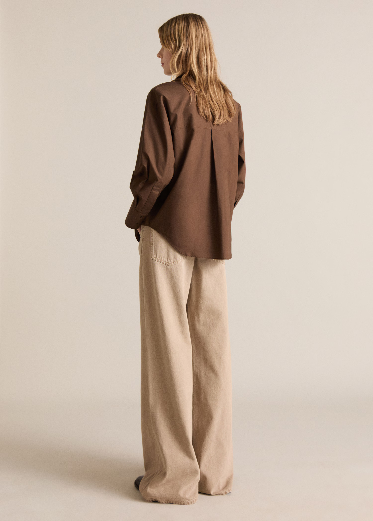 100% cotton straight-fit shirt - Women | MANGO United Kingdom | MANGO (UK)