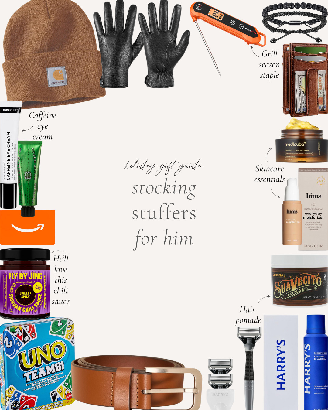 I love finding small gifts that actually get used. These are my favorite picks for him this holiday. 

 #LTKGiftGuide #LTKStyleTip #LTKMens