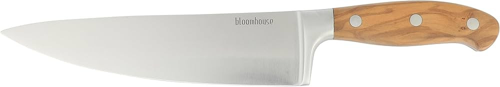 Bloomhouse - Oprah's Favorite Things - 8 Inch German Steel Chef Knife W/Italian Olive Wood Forged... | Amazon (US)