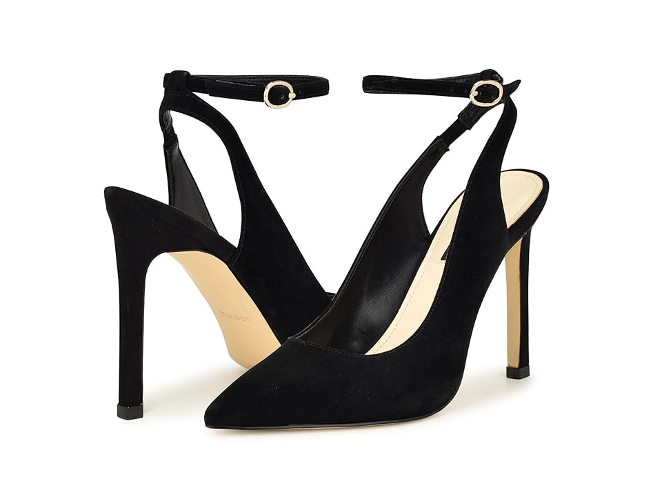Nine West Taran High Women's Heels Black Suede : 9.5 M | Zappos
