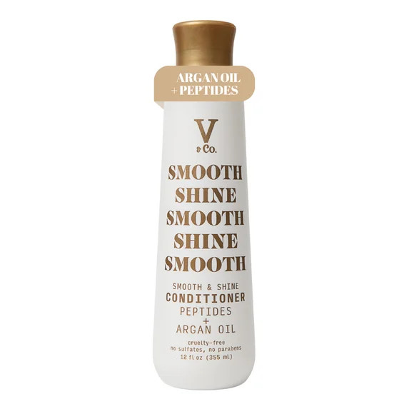 V&Co. Beauty Smooth & Shine Conditioner 12 oz, Squeeze Bottle | Walmart (US)
