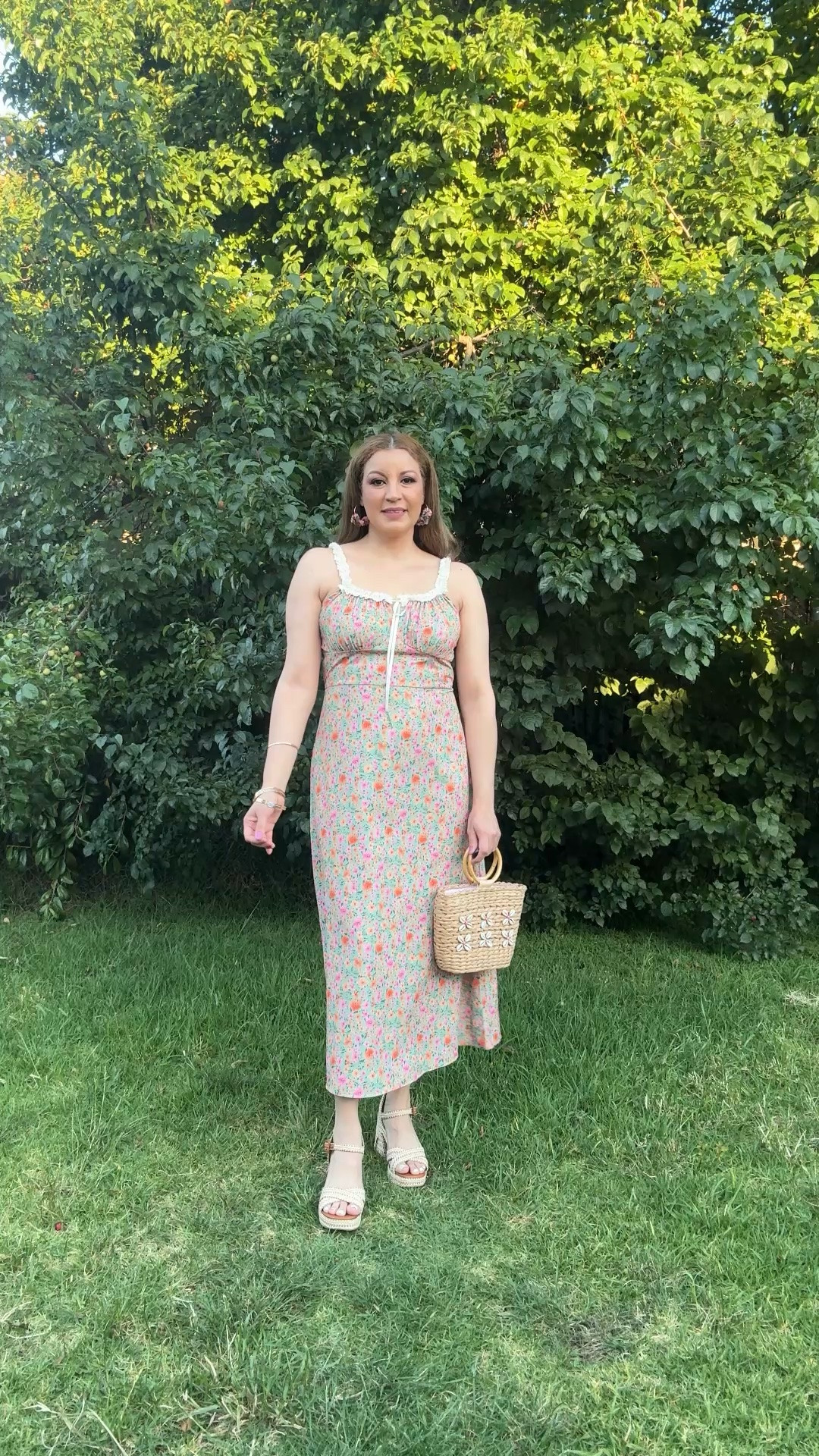OYOANGLE Women’s Floral Long Dress, Lace Trim, Bow Tie, Beach Vacation Summer Dress.

#LTKMidsize #LTKSaleAlert #LTKSeasonal