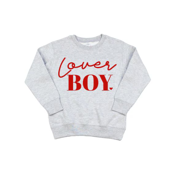 Lover Boy Valentine's Day sweatshirt | Etsy (US)