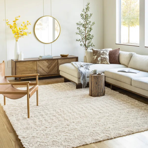 Lurdes Geometric Area Rug | Wayfair North America