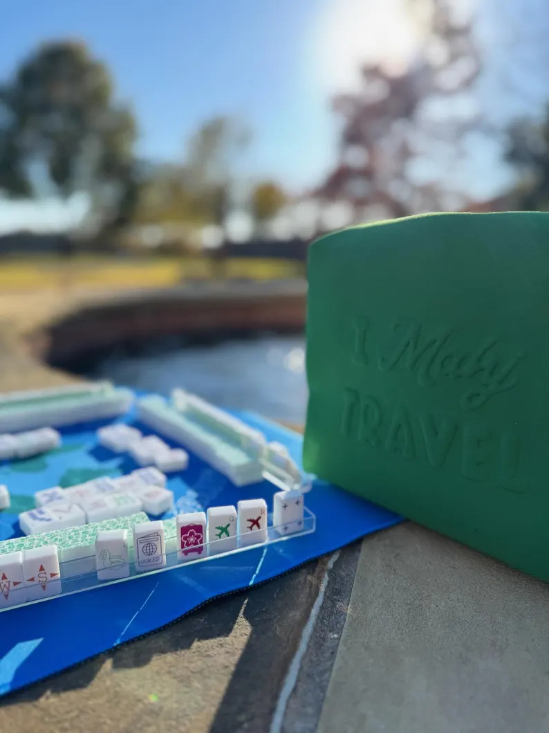 Mahjong Mini Travel Tiles | Etsy (Global)