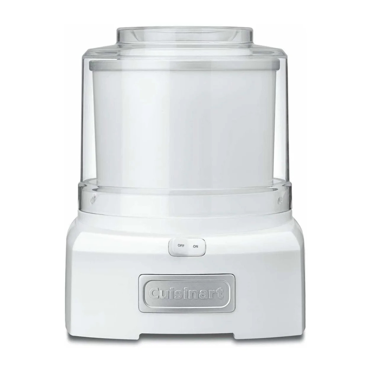 Cuisinart Frozen Yogurt Ice Cream and Sorbet Maker (White) - Walmart.com | Walmart (US)