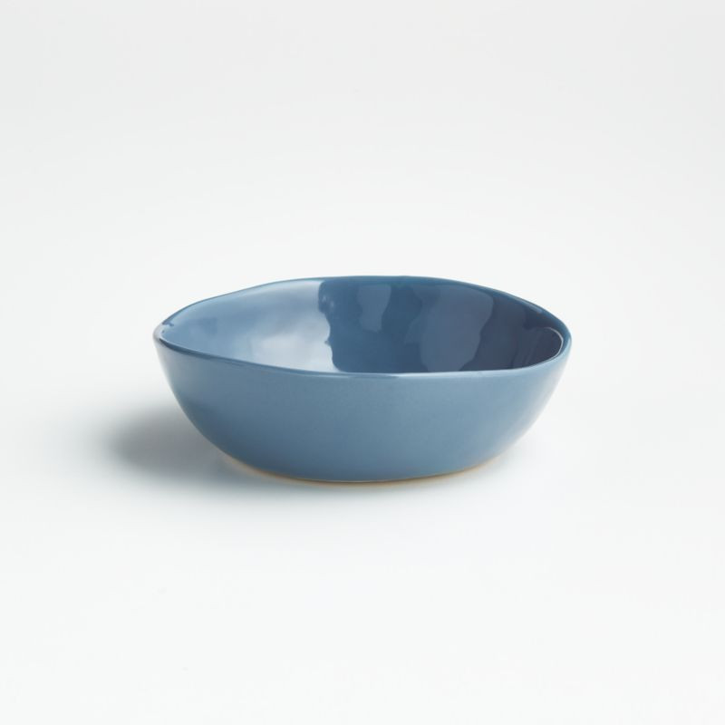 Mercer Denim Blue Mini Bowl + Reviews | Crate & Barrel | Crate & Barrel