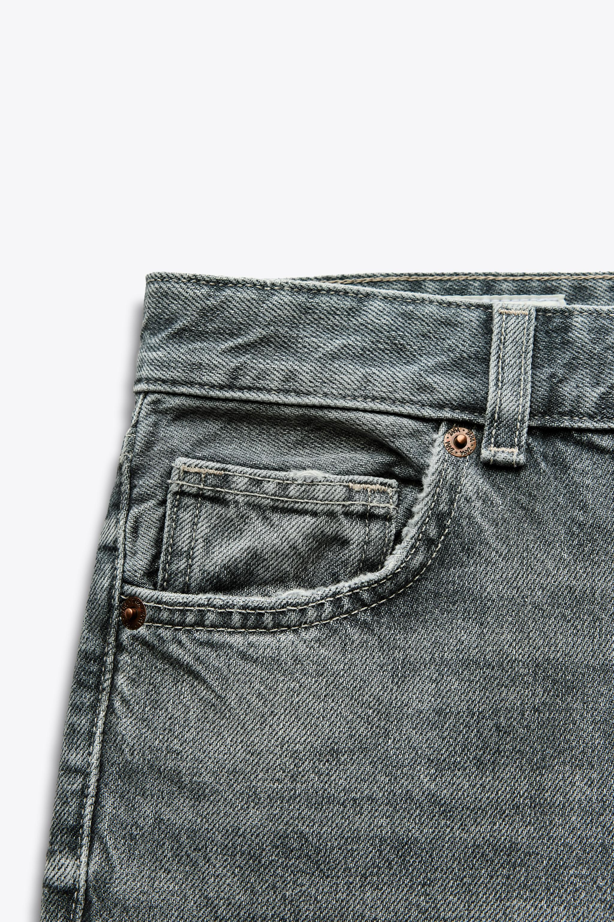 TRF WIDE-LEG HIGH-WAIST JEANS | Zara UK