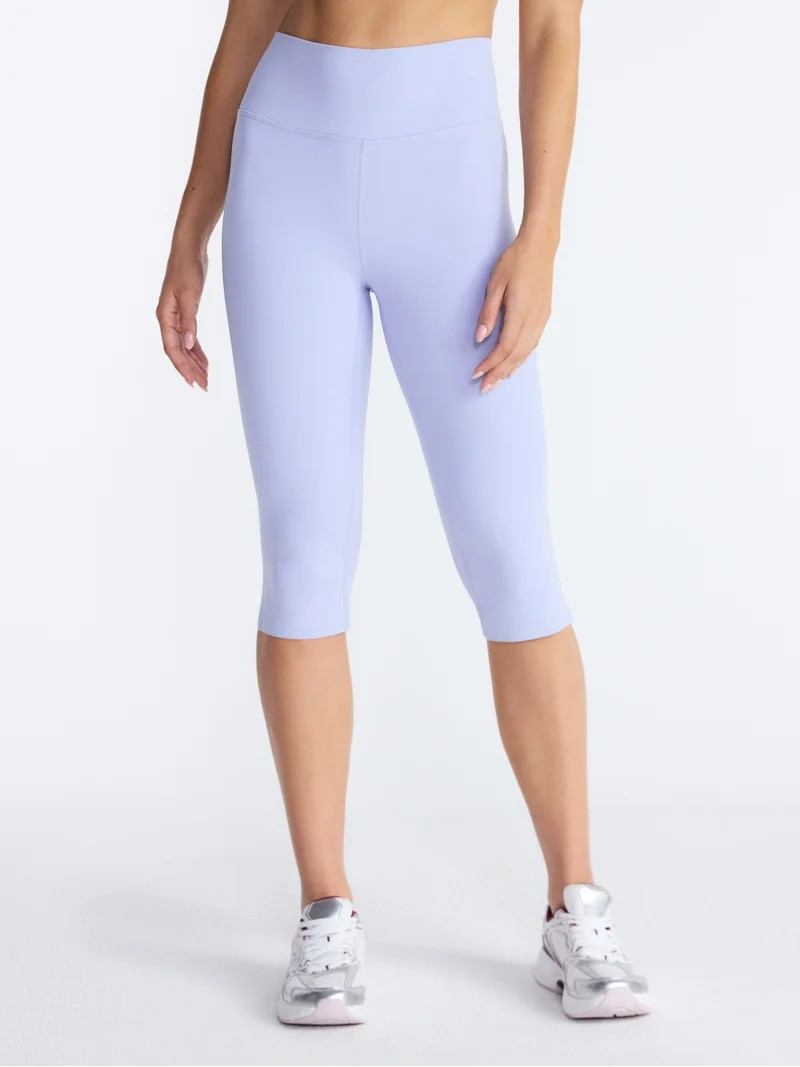 Avia Women's and Women's Plus SoftSculpt Capri Leggings, 16.5" Inseam, Sizes XS-4X | Walmart (US)