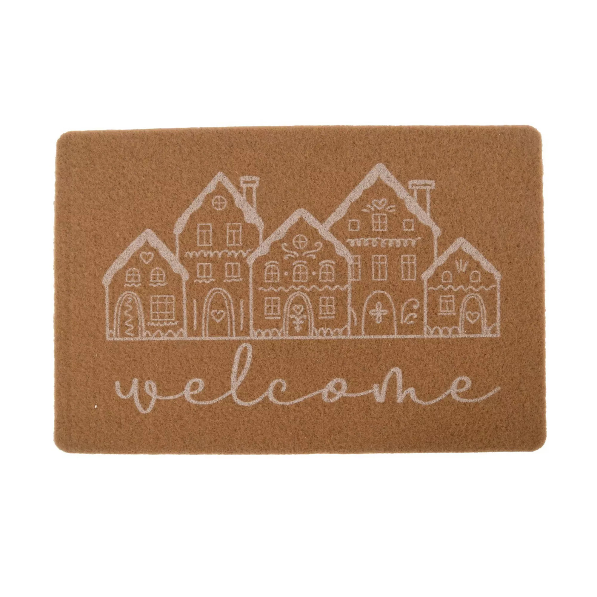 New View Gifts & Accessories Welcome House Design Doormat | Kohl's