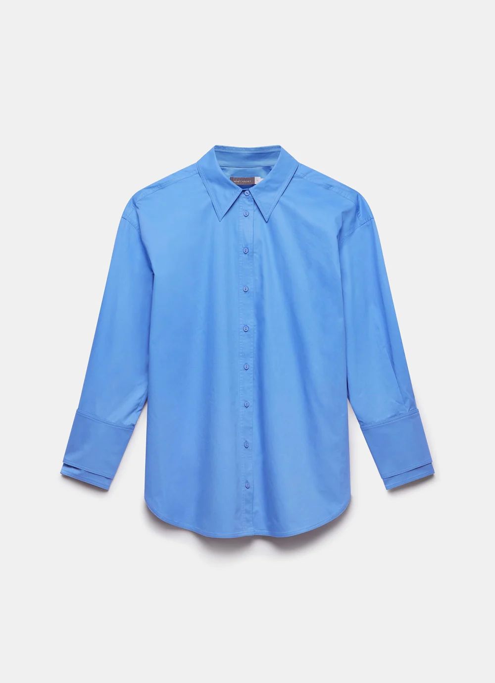 Blue Cotton Shirt | Mint Velvet