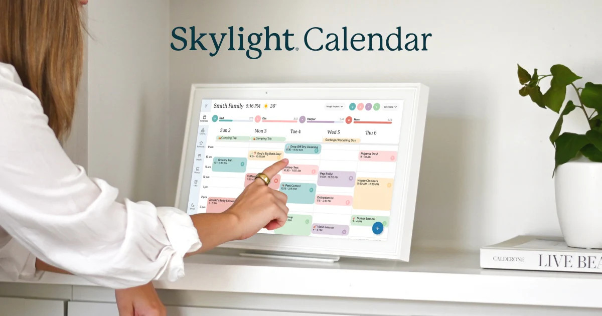 Skylight Calendar | The Digital Calendar for Busy Families | Skylight