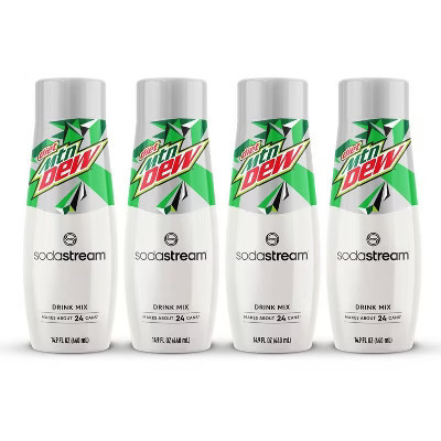 SodaStream Diet Mountain Dew - 4pk/60oz | Target