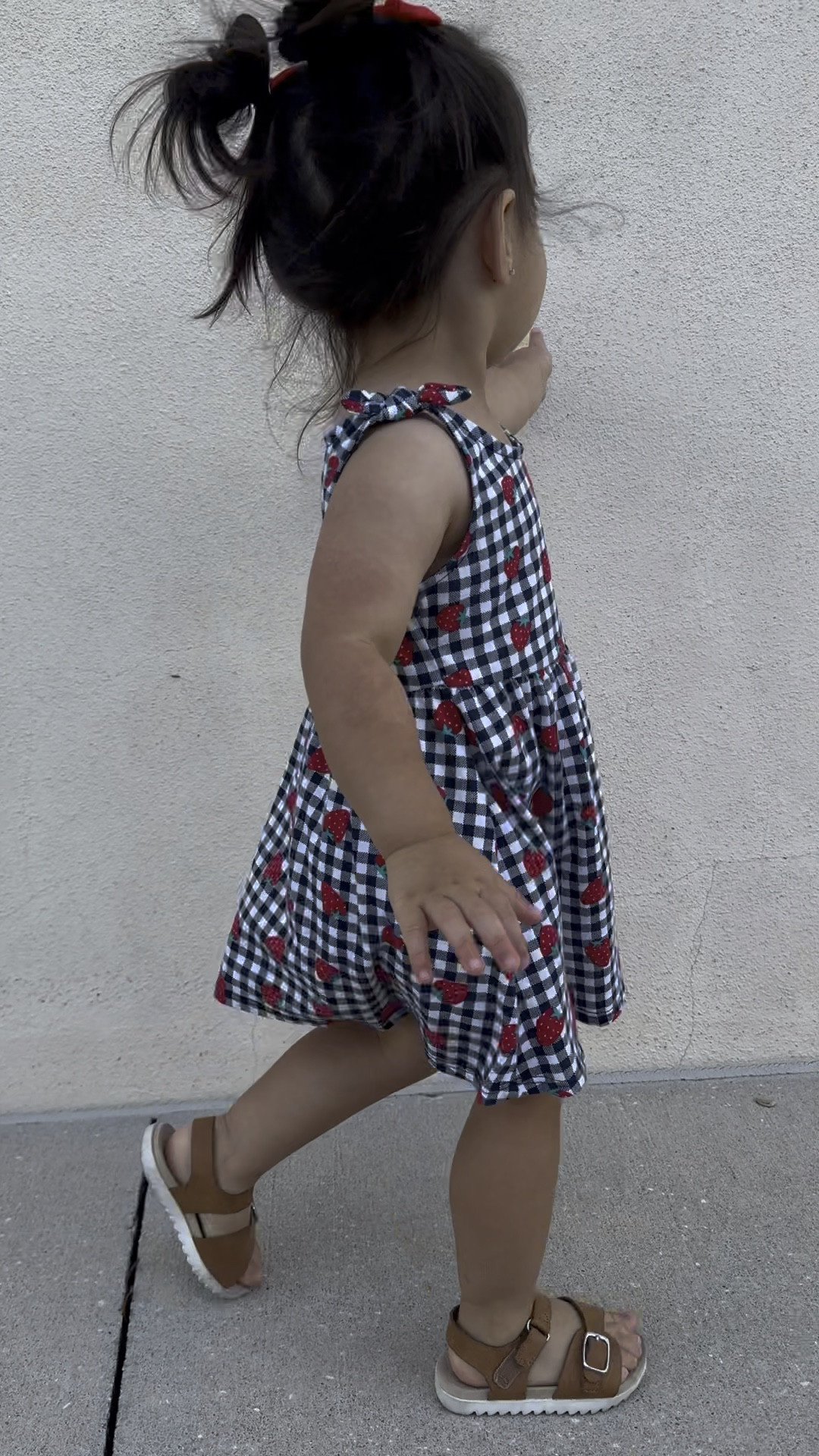 Such a sweet little strawberry dress my daughter (two years old) wore to church today! It’s a perfect summer dress for her! 

#LTKstyletip #LTKfamily #LTKkids