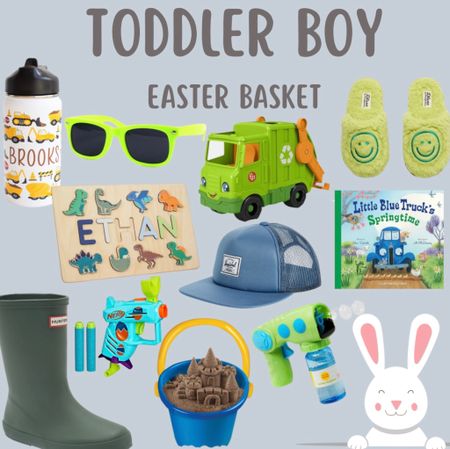Toddler Boy Easter Basket ideas!🐰💚
•••
Toddler boy Easter basket | toddler boy Easter basket stuffers | Easter basket fillers 

#LTKkids #LTKSeasonal
