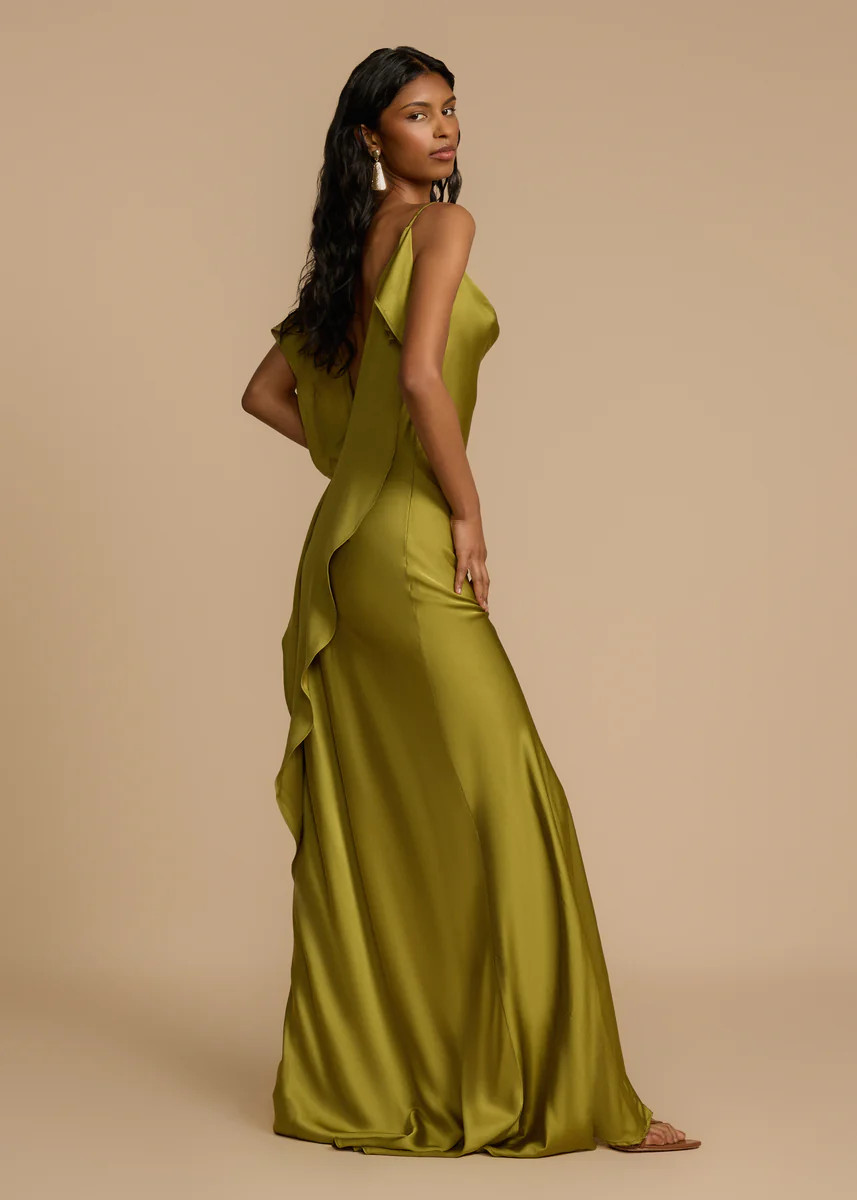 ODESSA DRESS PISTACHIO | ARCINA ORI