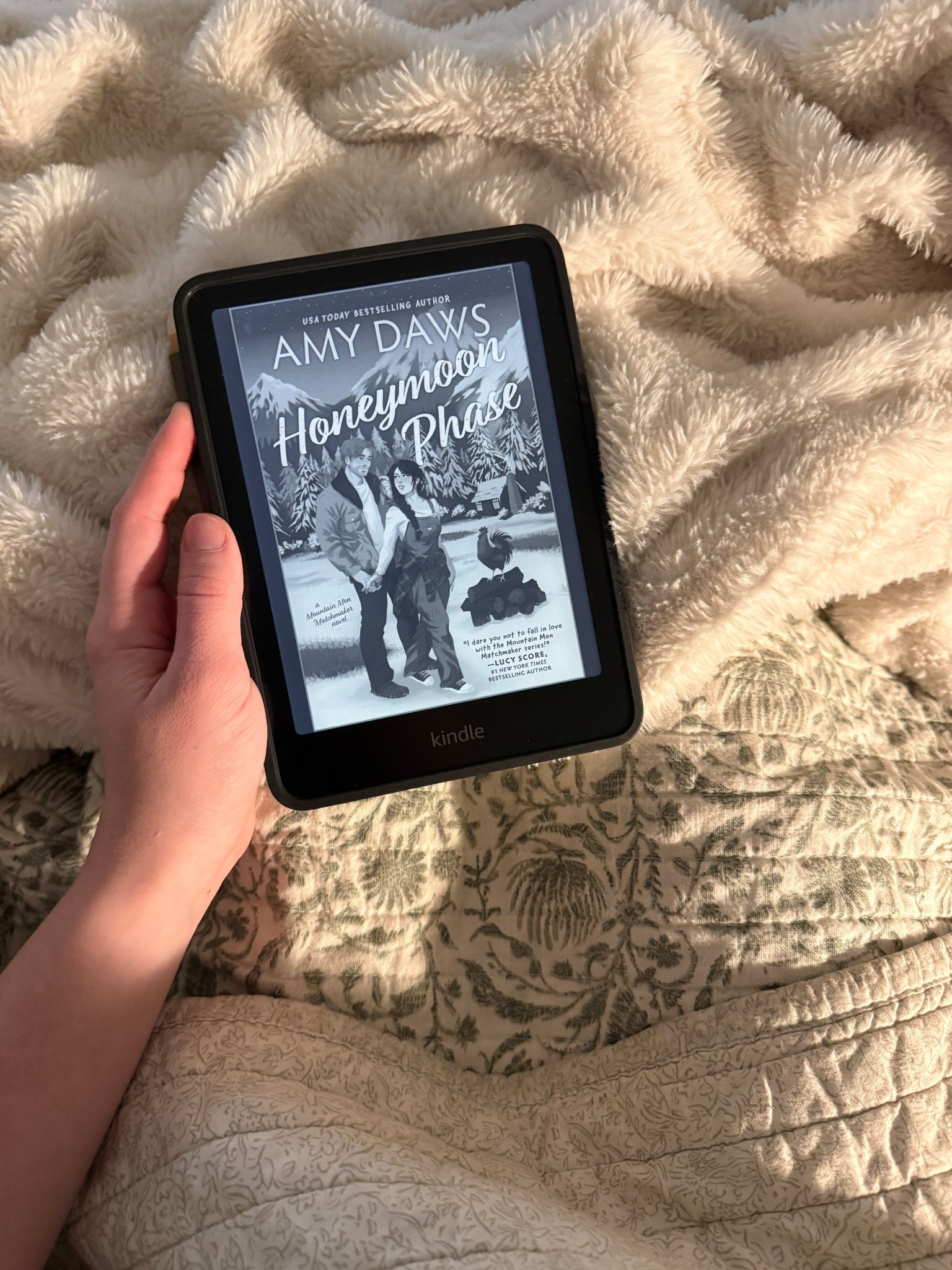 Starting my next Kindle read: The Honeymoon Phase ❄️📖 It feels like the perfect cozy winter romance to curl up with this season. Linked on my LTK for anyone looking for their next read!
#LTKbooks #KindleReads #WinterTBR #RomanceBooks #BookTokRomance #CozyReads #EReaderLife #BookRecommendations

#LTKGiftGuide #LTKSeasonal #LTKHoliday