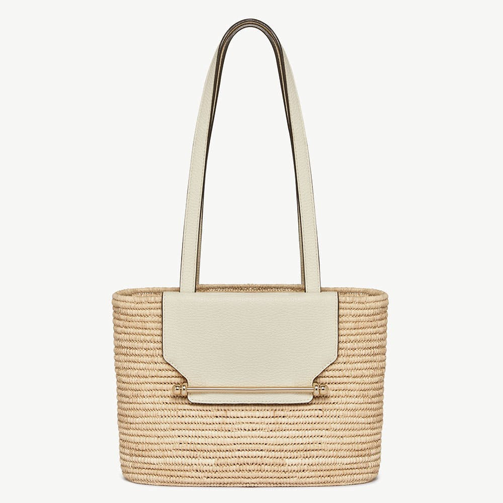 The Strathberry Basket (Small) - White | Strathberry