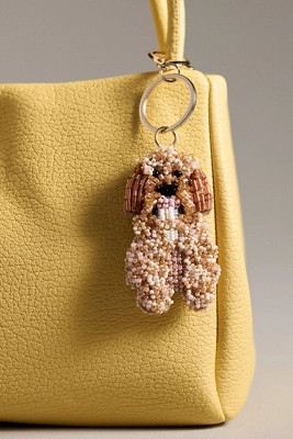 Beaded Dog Bag Charm | Anthropologie (US)