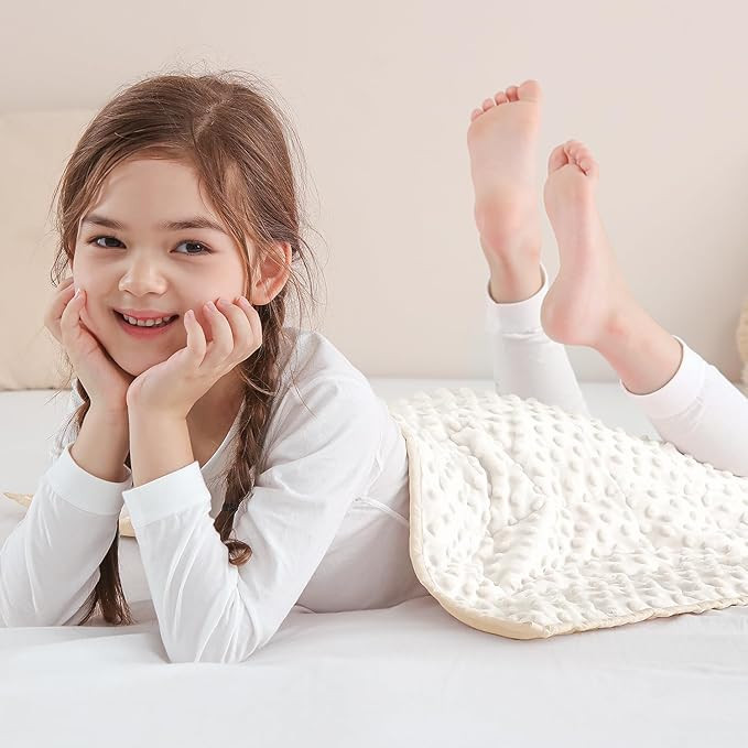 Sivio Weighted Lap Blanket 2lbs, 20 x 30inches, Soft and Cozy Cooling Heavy Blanket for All-Seaso... | Amazon (US)