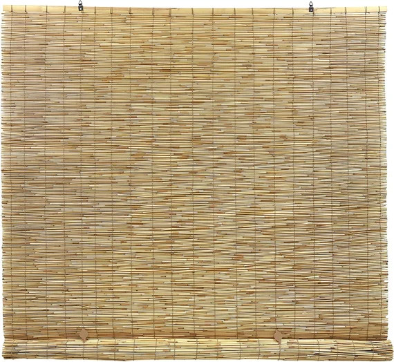 Natural bamboo blinds, roller blinds, curtains, bamboo blinds, sunshades, bamboo shades, balconie... | Etsy (US)