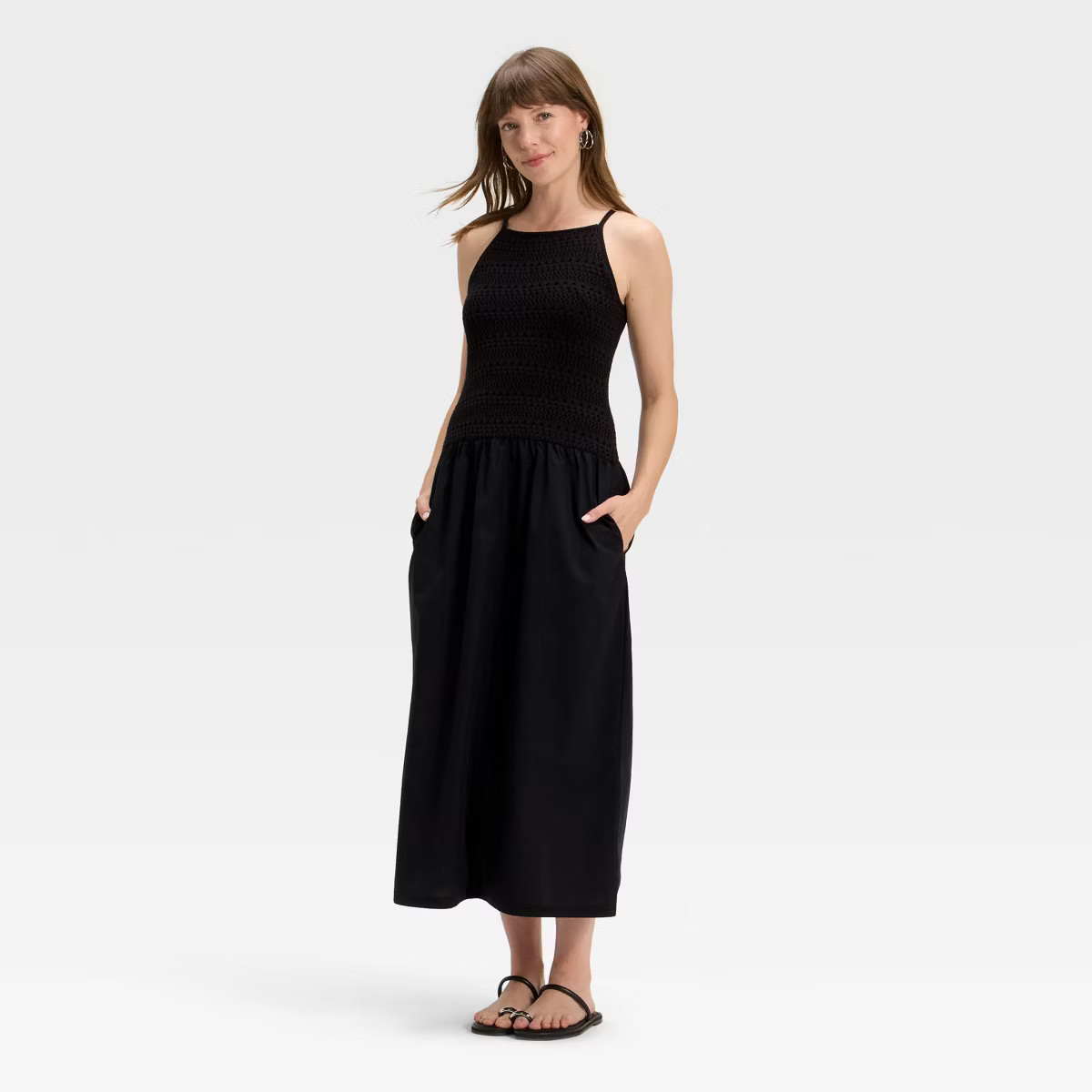 Women's Drop Waist Maxi Sweater Dress - Universal Thread™ | Target