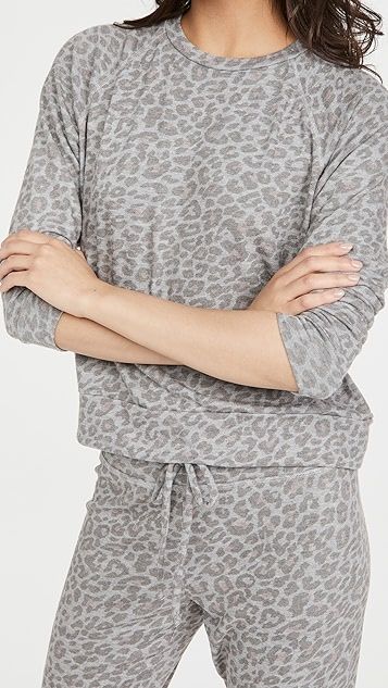 Printed Favorite Raglan Crew Pullover | Shopbop