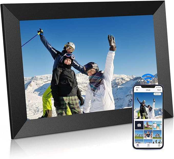Uhale Digital Picture Frame WiFi 10.1 inch HD IPS Touch Screen Electronic Picture Frame Slideshow... | Amazon (US)