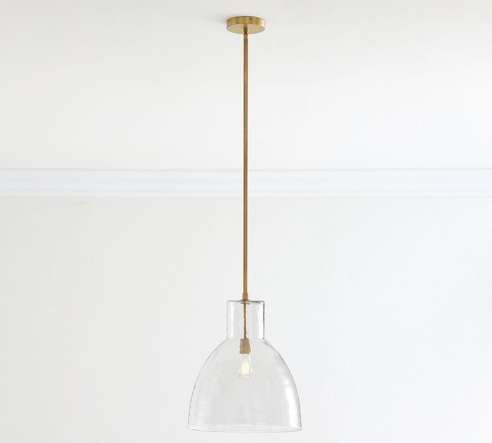 Bridget Recycled Glass Pendant (14"-19") | Pottery Barn (US)