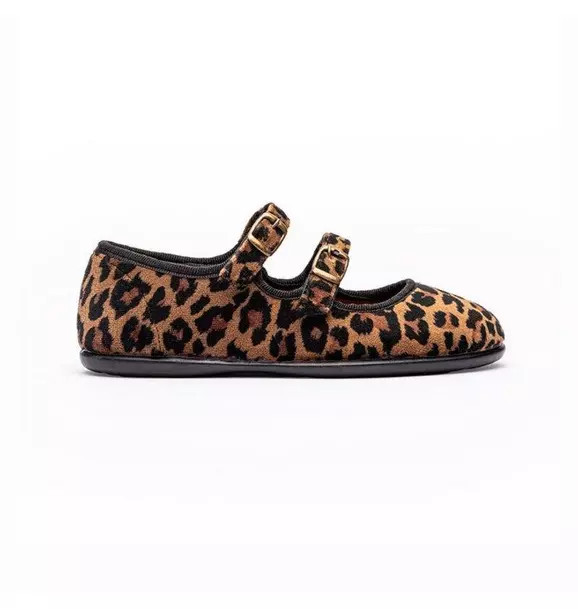 Childrenchic Carla Animal Print Mary Jane | Janie and Jack