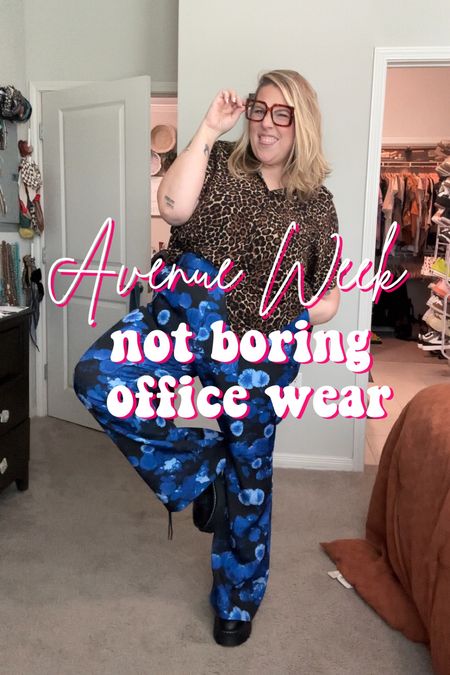 Avenue week continues, today with not boring office wear! 
Top is old from Torrid but I linked some similar options!

#LTKPlusSize #LTKOver40 #LTKWorkwear