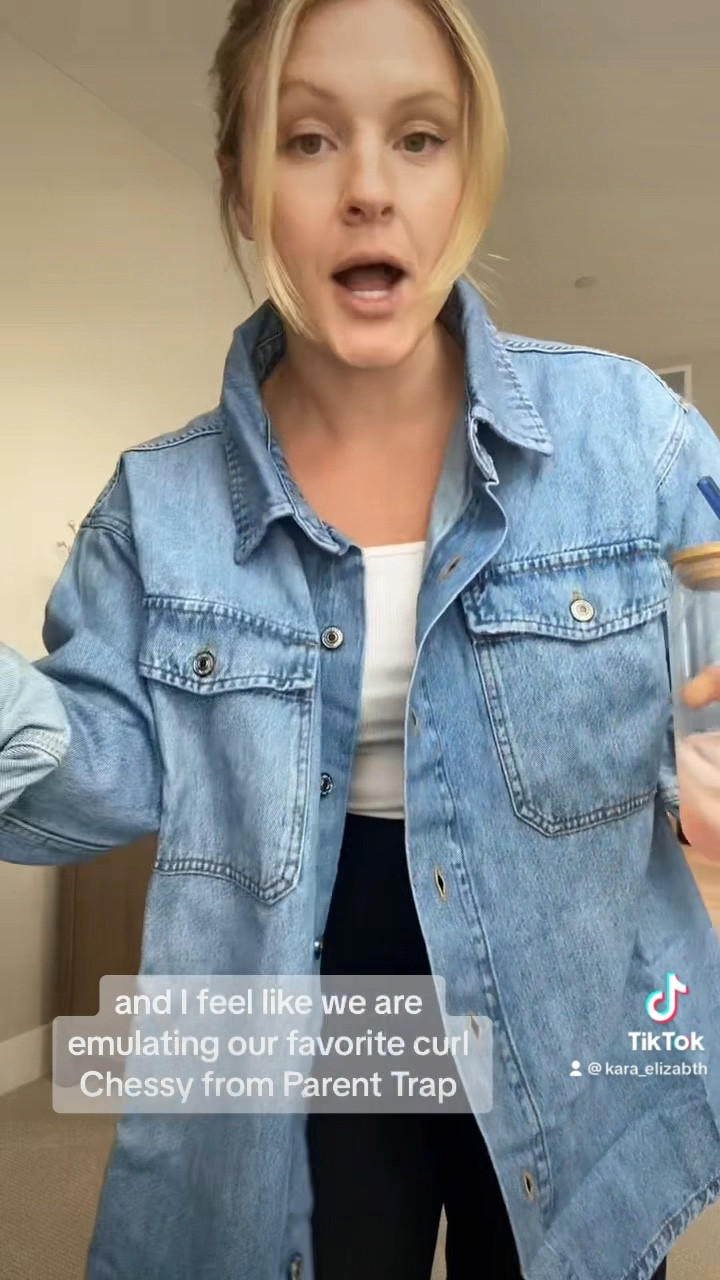 Easy go to outfit. H&M linen pants (M), Abercrombie tank (S), Free People Denim jacket (S)

#LTKfit #LTKstyletip #LTKFind