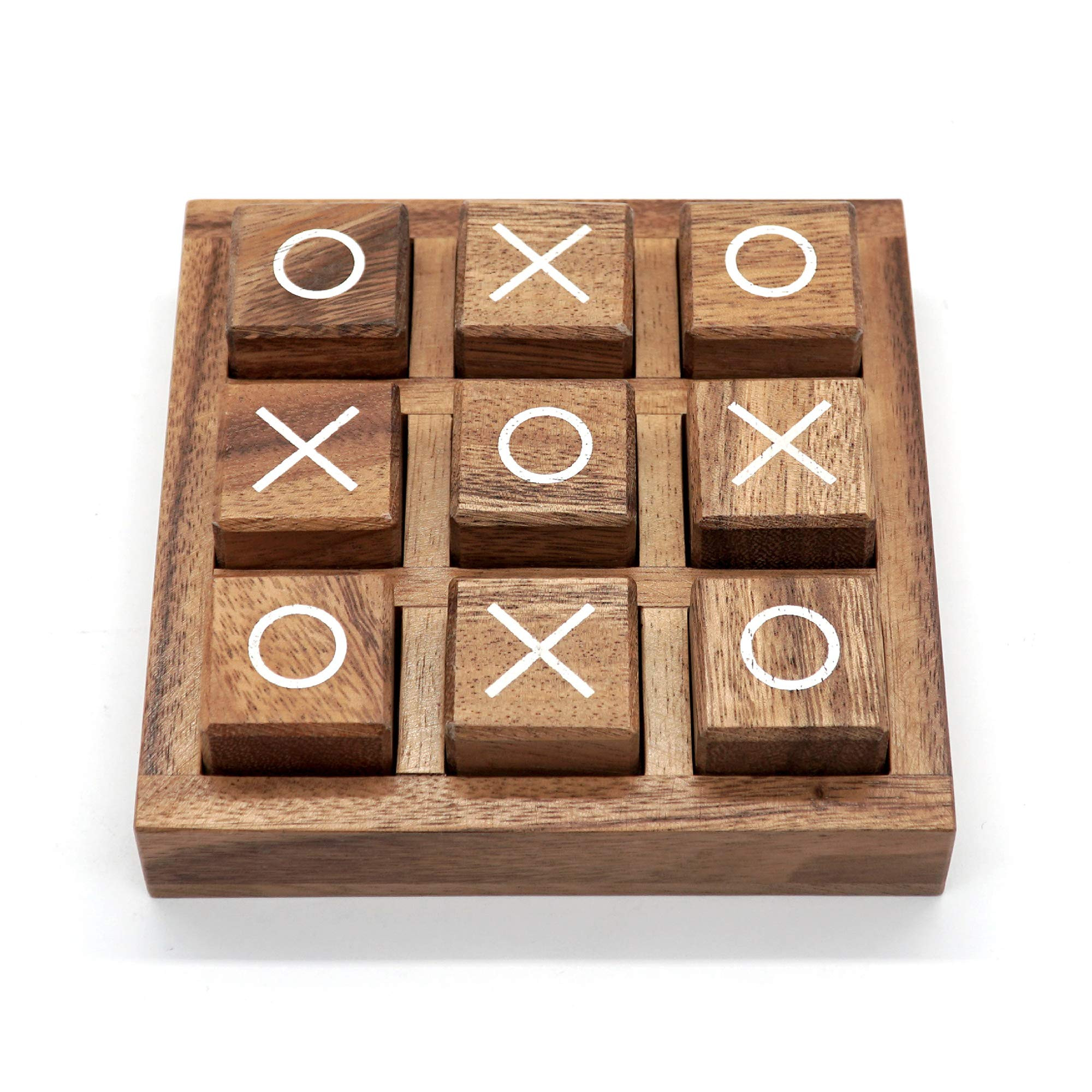 BSIRI Tic Tac Toe Game for Kids and Family Board Games 3D Travel of Living Room Decor and Coffee Top | Amazon (US)