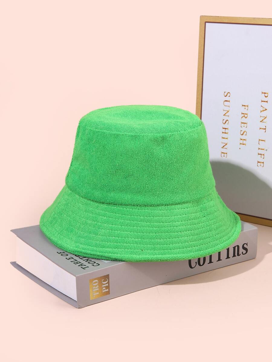 Minimalist Solid Bucket Hat
   SKU: sc2201023263926597      
          (203 Reviews)
            ... | SHEIN