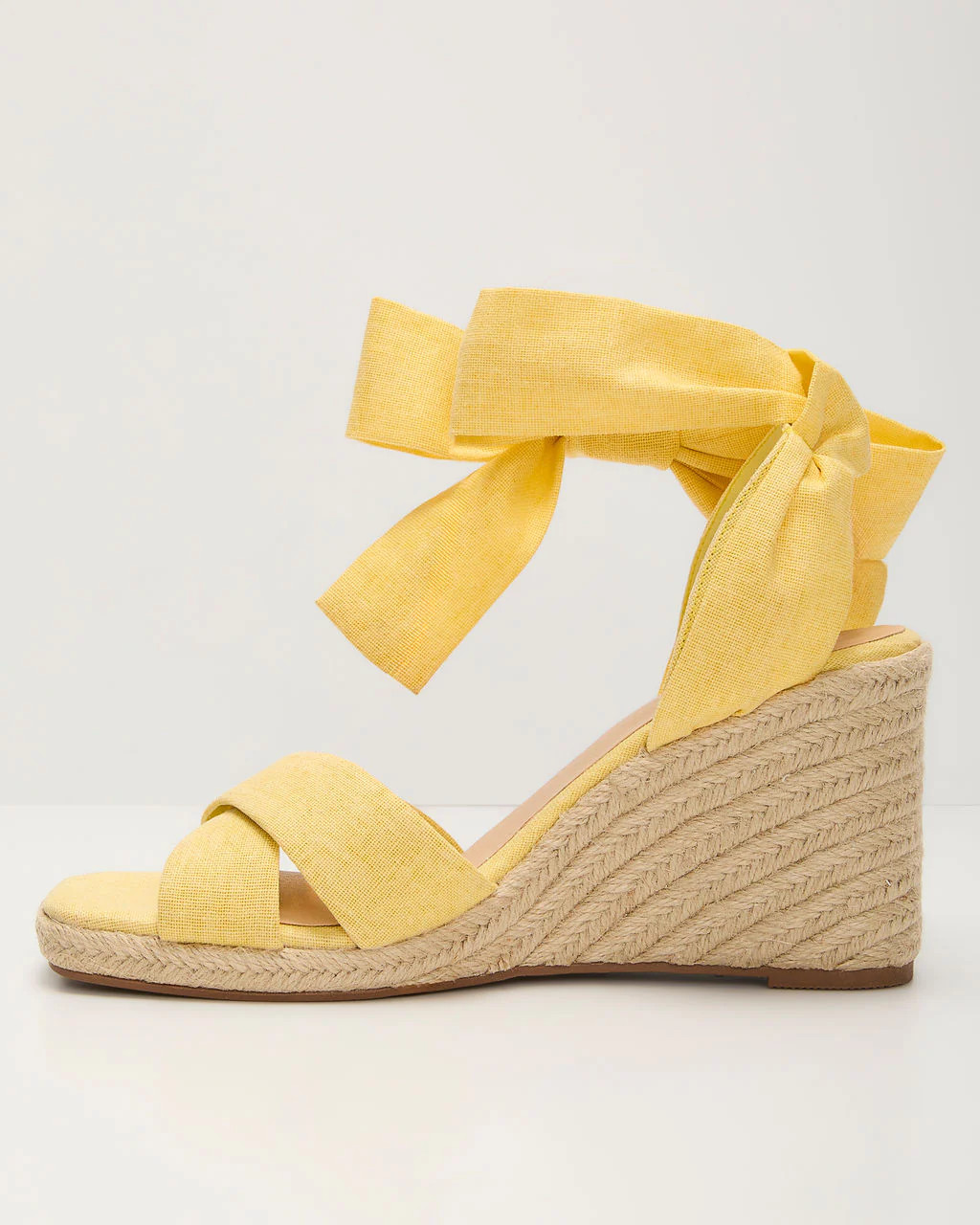 Sundance Wrap Tie Wedge Sandals | VICI