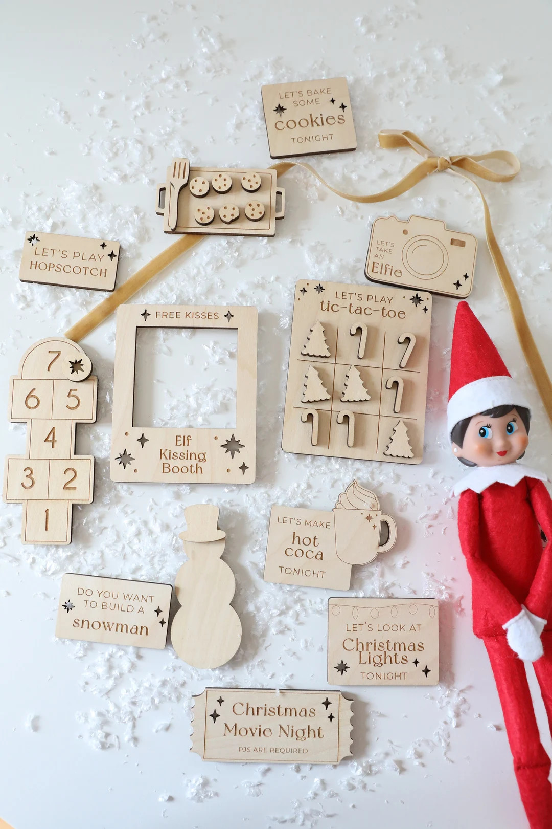 Elf Games L Christmas Decor L Elf Welcome Back Elf Santas - Etsy | Etsy (US)