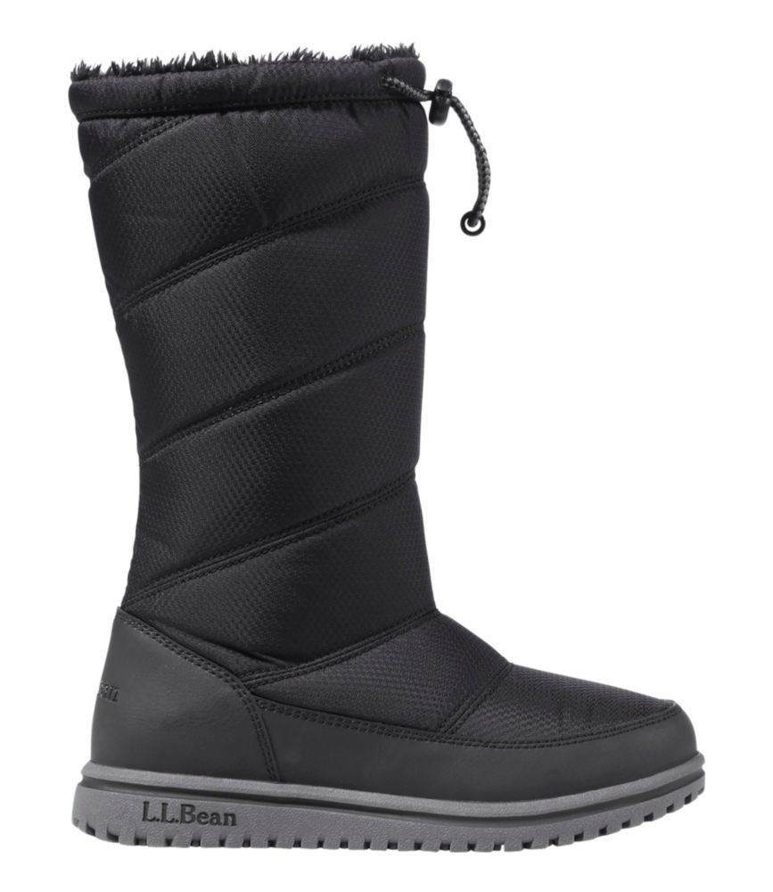 Kids' Ultralight Snow Boots, Tall Black 2, Polyester/Rubber L.L.Bean | L.L. Bean