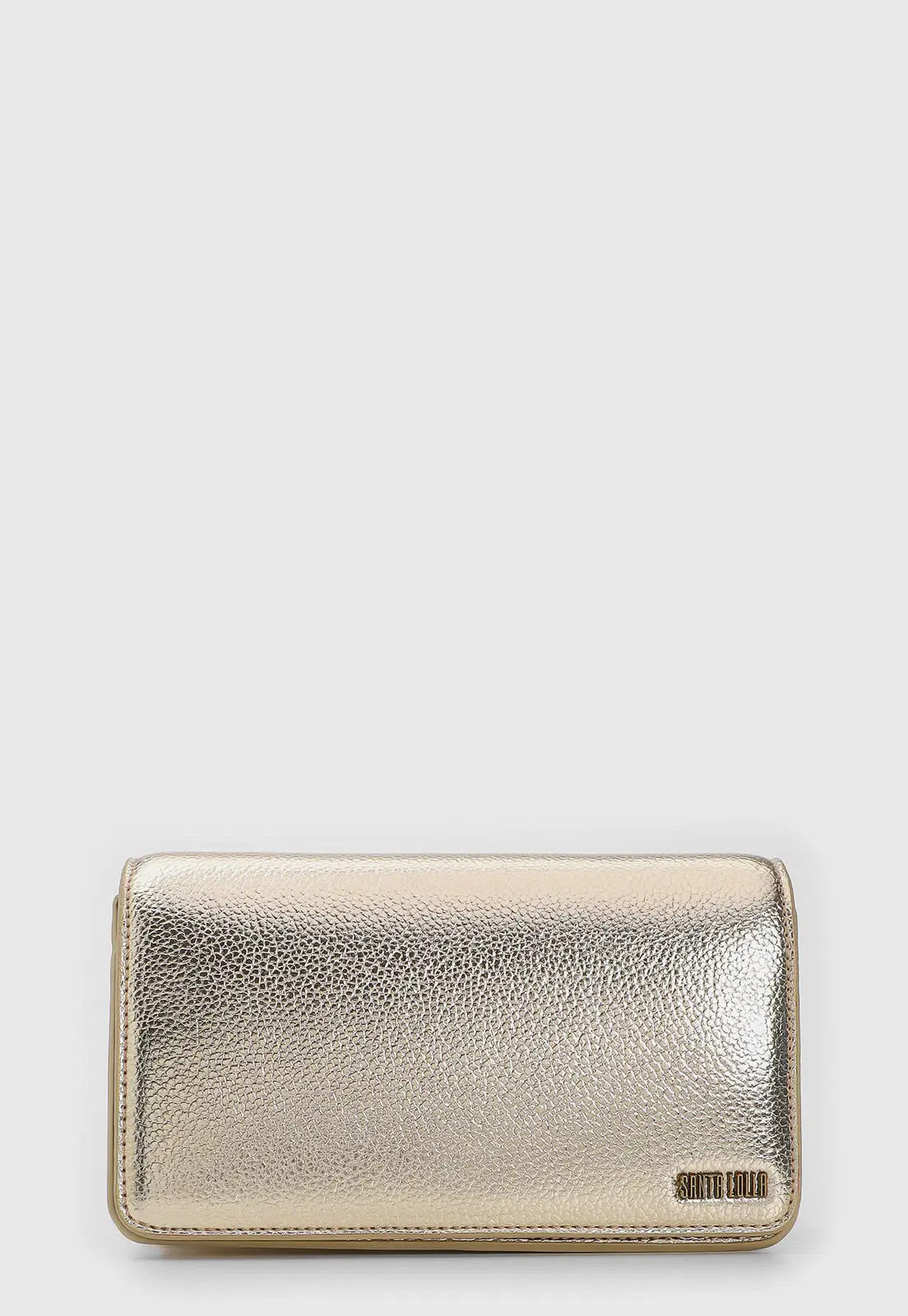 Bolsa Santa Lolla Metalizada Dourada | Dafiti (BR)