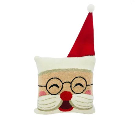 Michaels new santa pillow 🎅🏼 Make sure to use a coupon at checkout 

#LTKsalealert #LTKSeasonal #LTKHoliday