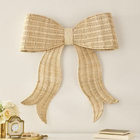 LoveShackFancy Rattan Bow | Pottery Barn Teen