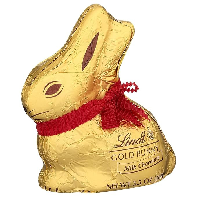 Lindt Gold Bunny Basket, Milk Chocolate, 3.5 Ounce | Amazon (US)