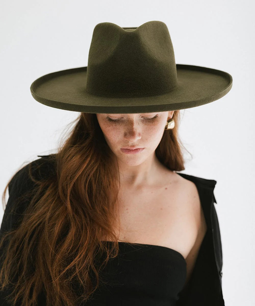 Amelia Pencil Brim Fedora | Gigi Pip