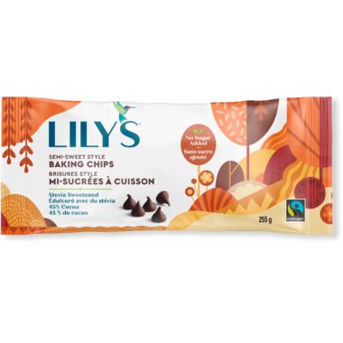 Lily's Sweets Semi Sweet Chocolate Style Baking Chips | Well.ca