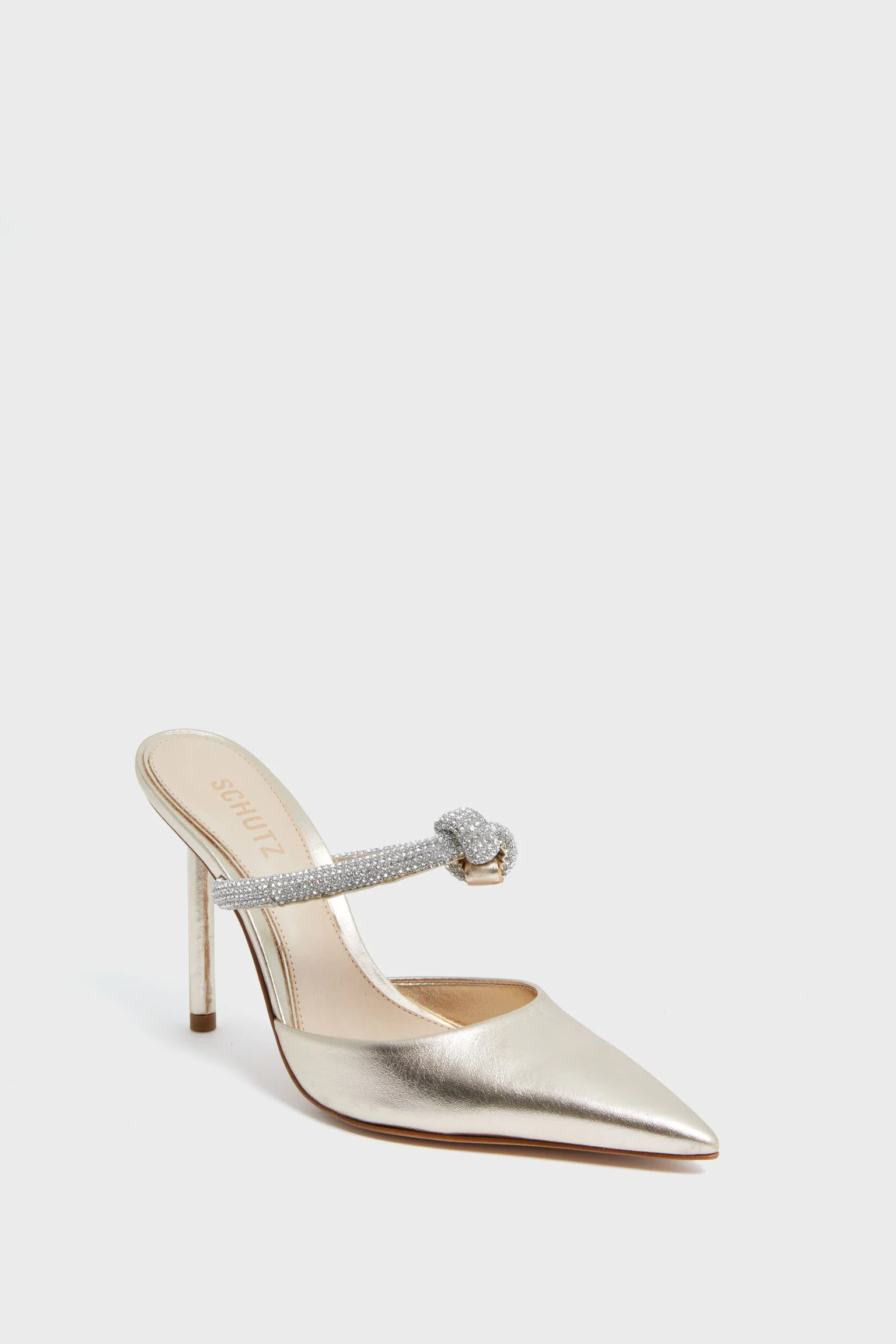 Metallic Napa Pearl Pin Heels | Tuckernuck (US)