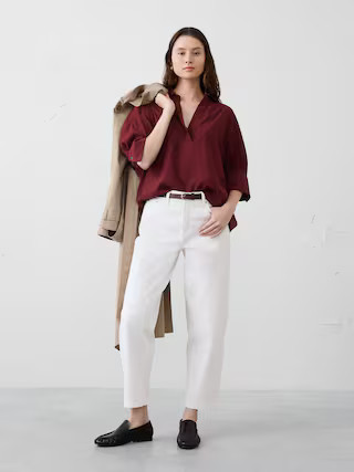 Drapey Oversized Top | Banana Republic Factory