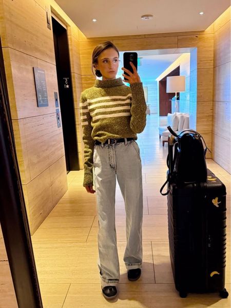 Sweater is Chanel but linked similar!